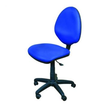 כסא פניאומטי על גלגלים עם משענת